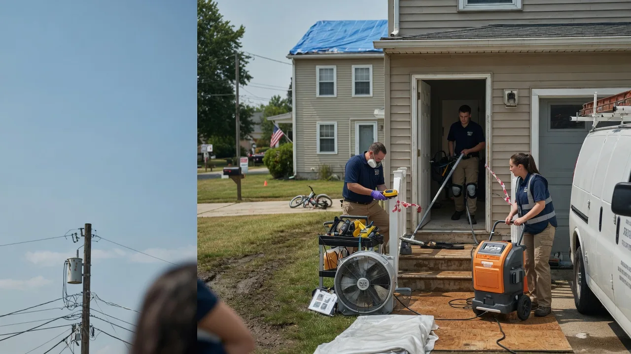 Water Damage Repair in Bruno, WV near me